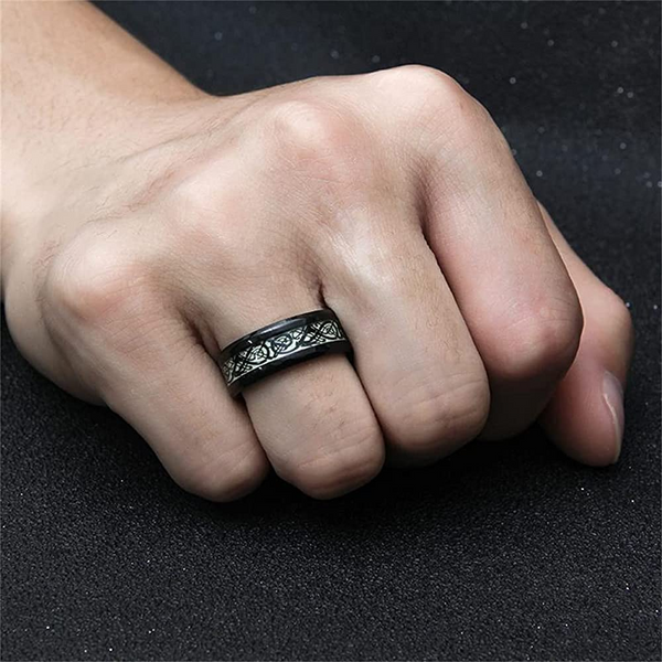 Dragon Pattern Ring