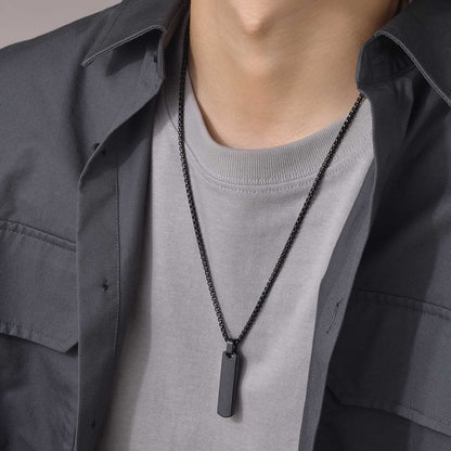 Rectangular Pendant Necklace