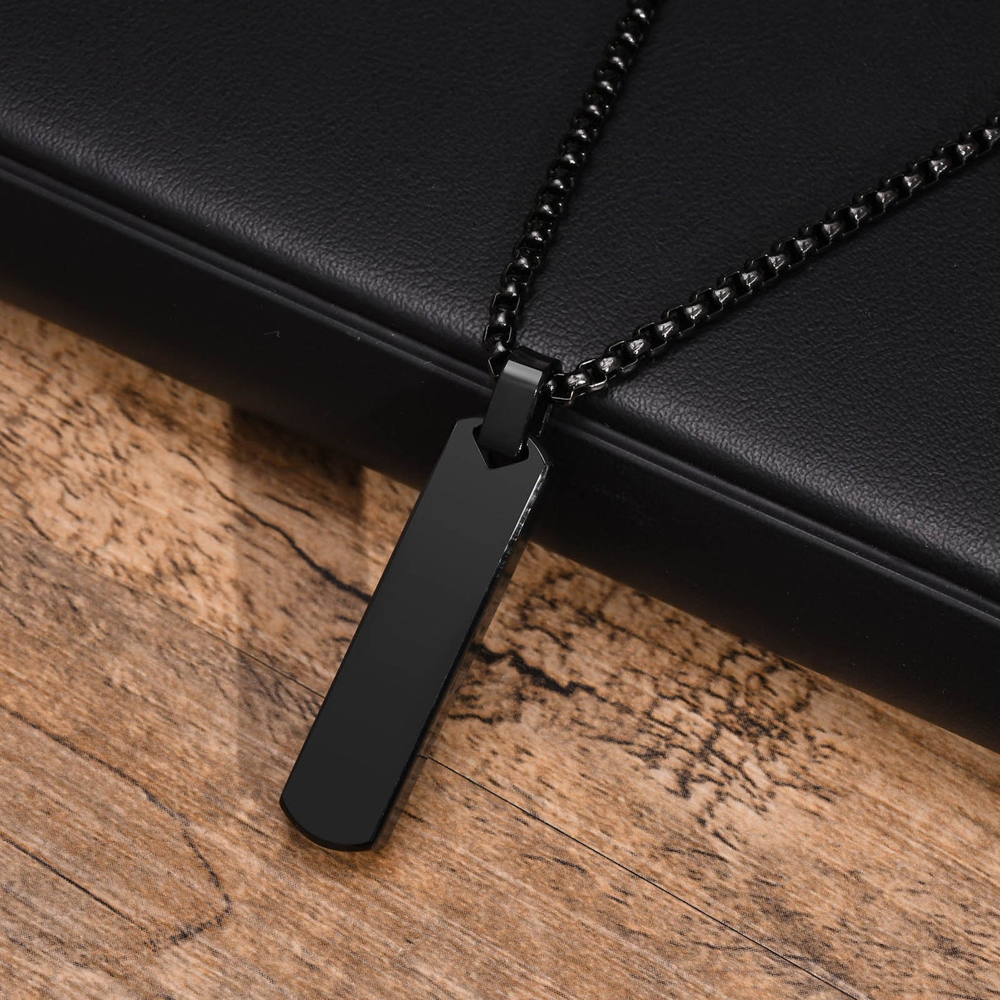 Rectangular Pendant Necklace